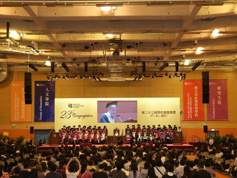 EdUHK confers honorary doctorates on five distinguished individuals at its 23rd Congregation.