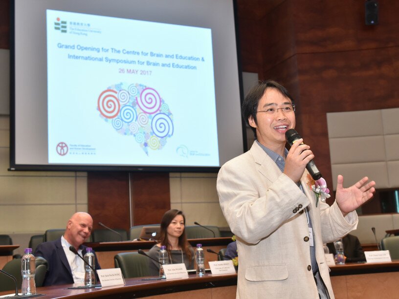 黃蔚皓博士期望腦神經科學與教育研究中心能夠在亞太區內擔當重要的角色。