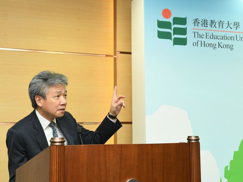 Professor Stephen Cheung Yan-leung expresses gratitude for the Foundation’s support.