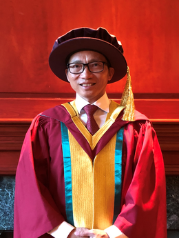 陳一丹博士獲頒授榮譽教育學博士學位