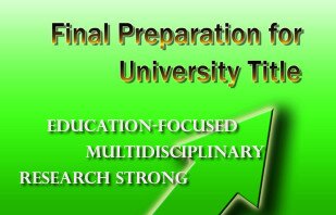 HKIEd submitted the report on Final Preparation for University Title to the Education Bureau