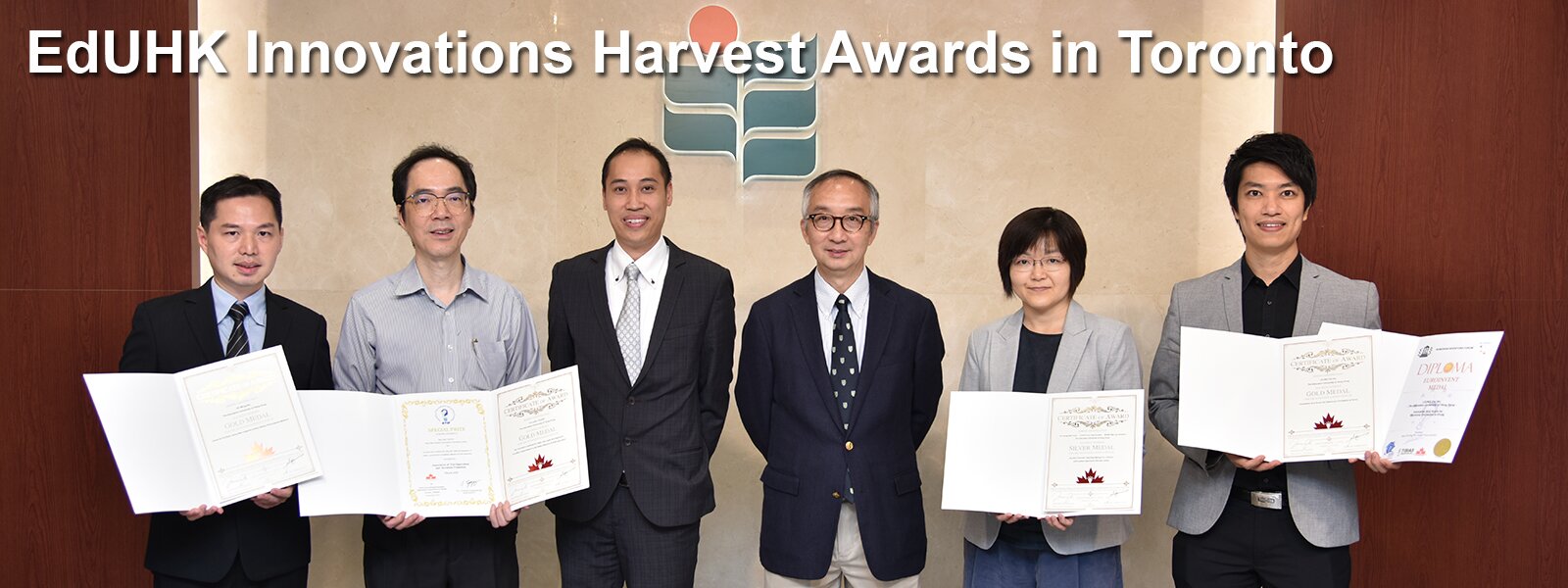 EdUHK Innovations Harvest Awards in Toronto