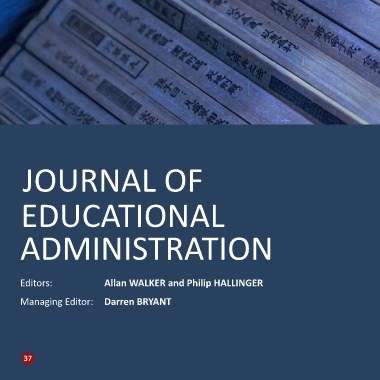 JOURNAL OFEDUCATIONALADMINISTRATIONEditors: Allan WALKER and Philip ...