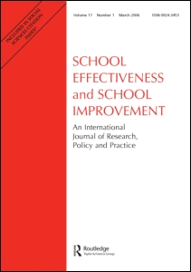 School Effectiveness and School Improvement
