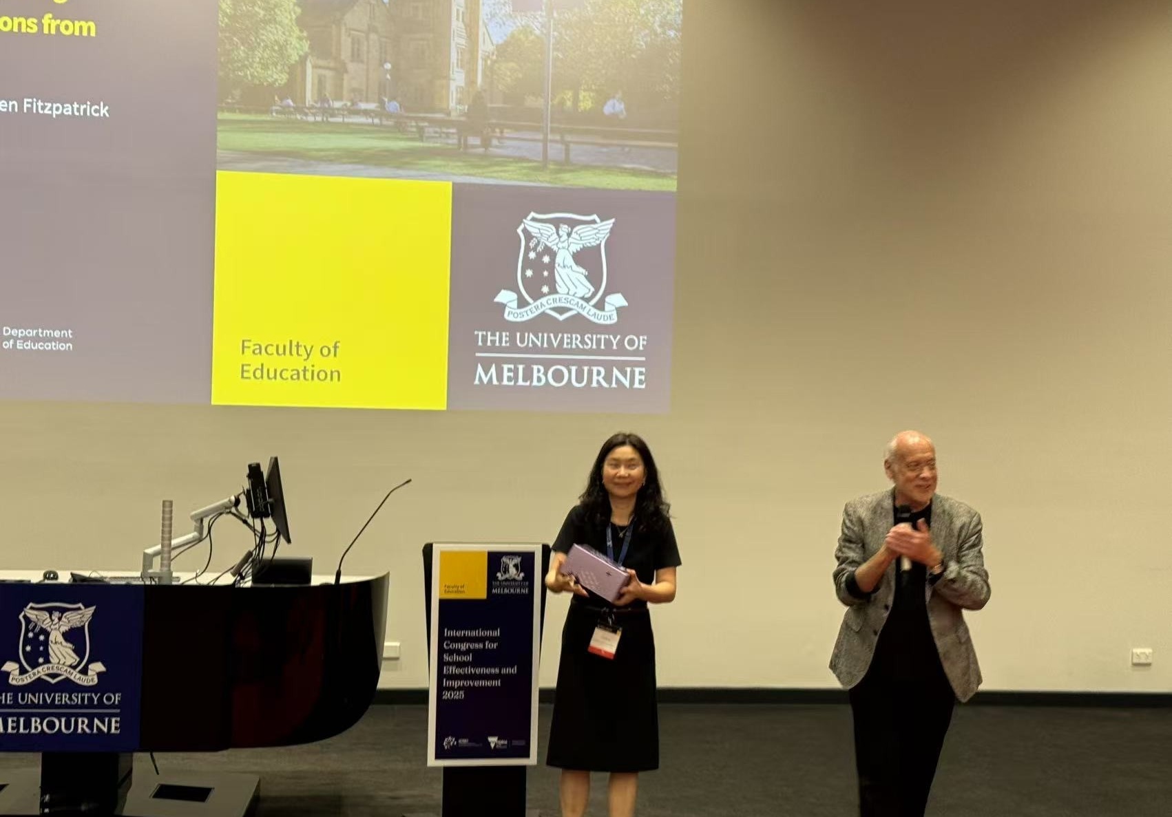 TDr LU Jiafang Delivered a Keynote at ICSEI 2025 in Melbourne