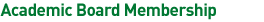 Academic Board Membership