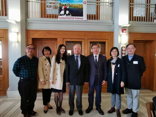 美國普林斯頓大學、哥倫比亞大學學術訪問團2