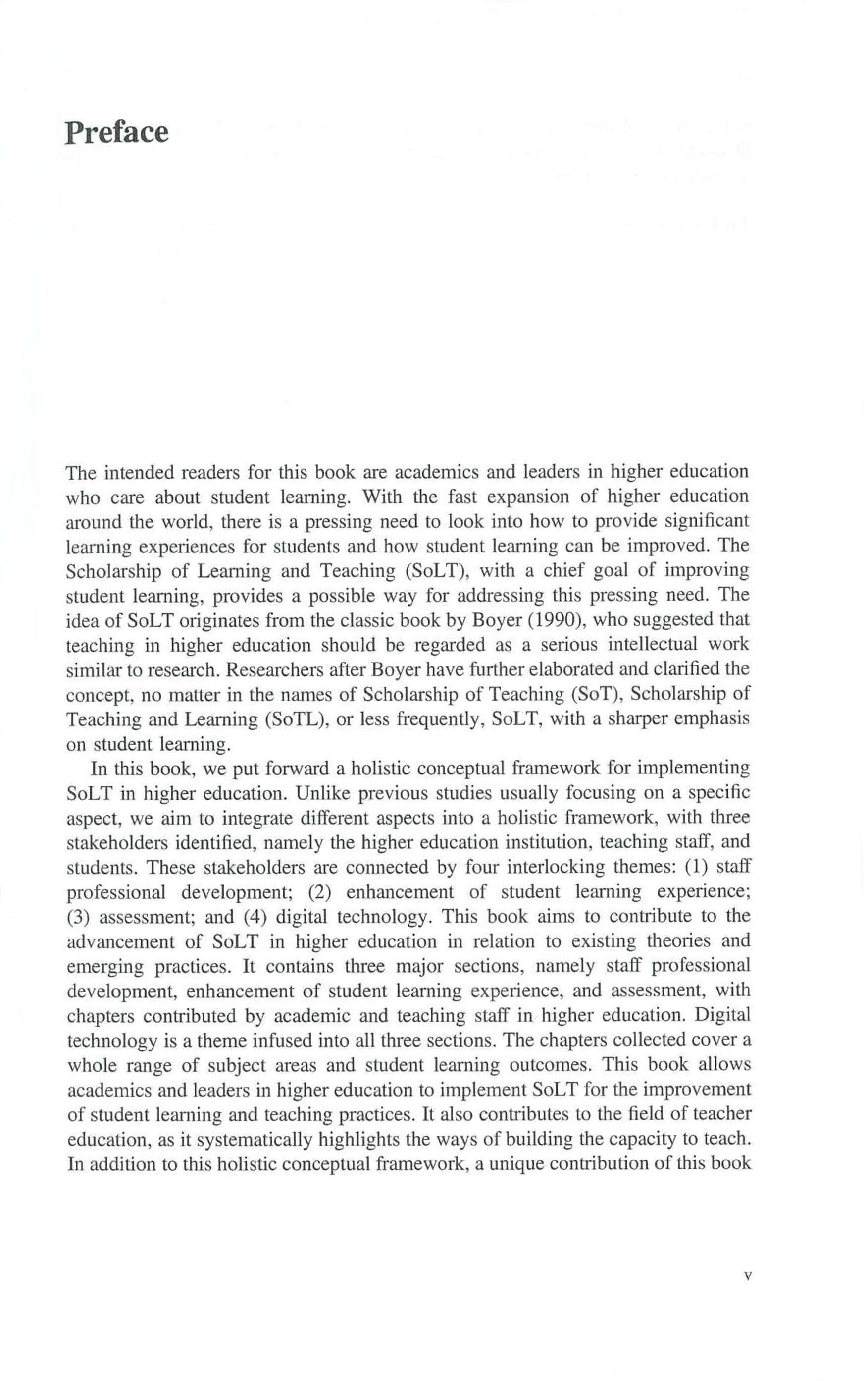 Emerging Practices in Scholarship of Learning and Teaching in a Digital Era
