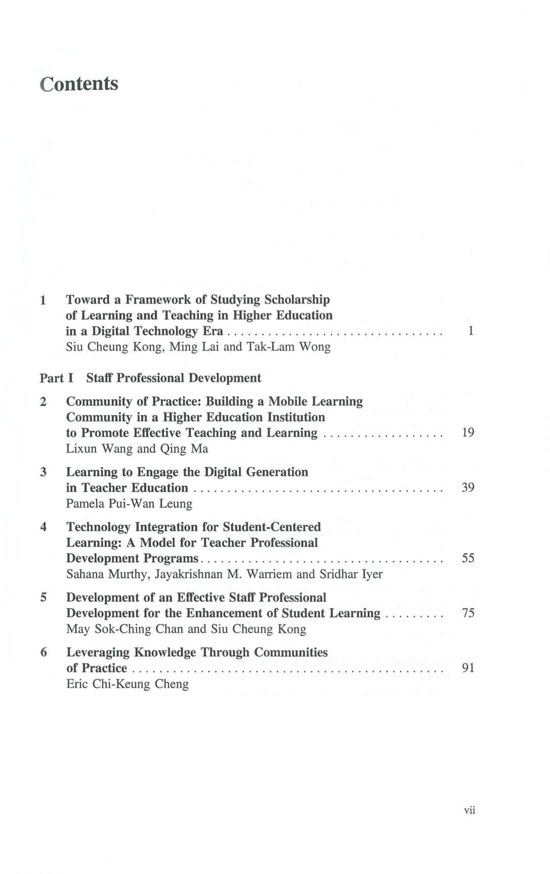 Emerging Practices in Scholarship of Learning and Teaching in a Digital Era