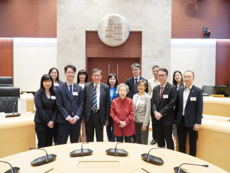 EdUHK Welcomes Dr Annie S.C. Wu and Chinese Foundation Secondary School Delegation