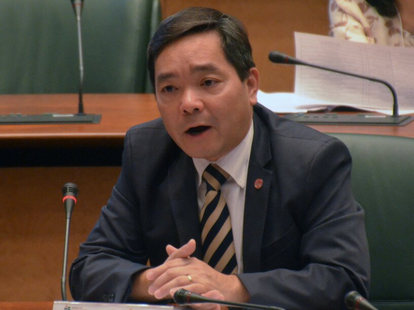Professor Joshua Mok Ka-ho, Vice President of LU.