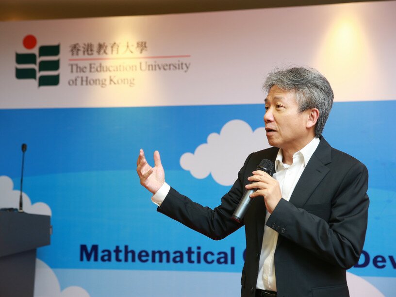 教大校長張仁良教授表示，「基石數學」是一個具創意的學習平台，有助提升學習效能，很高興參與其中。