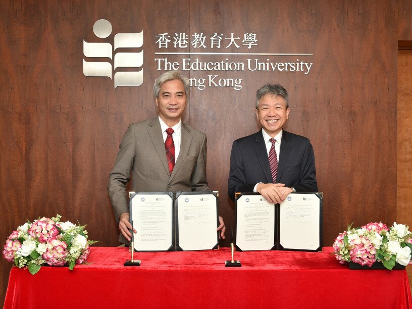  EdUHK signs the MOU with National Academy of Education Management.