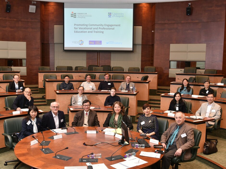 International experts and scholars gather at EdUHK for the International Symposium: Promoting Community Engagement for Vocational and Professional Education and Training.
