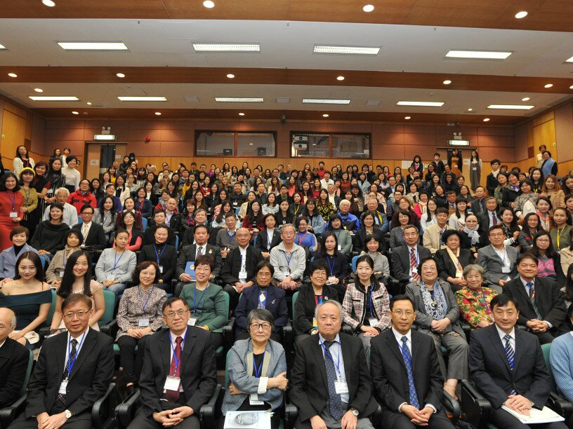 百多位來自不同地區，包括本地、中國內地、美國、台灣、越南、韓國、新加坡、日本及泰國等地語文教育專家學者聚首一堂。