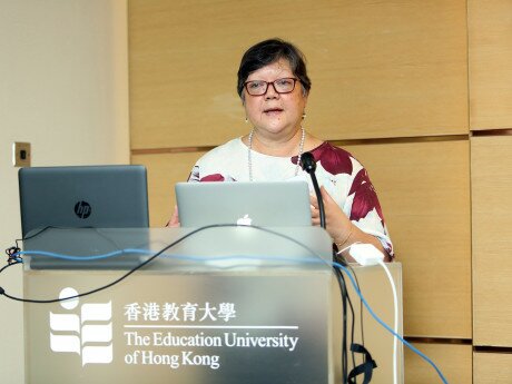 Keynote speaker Professor A. Lin Goodwin.
