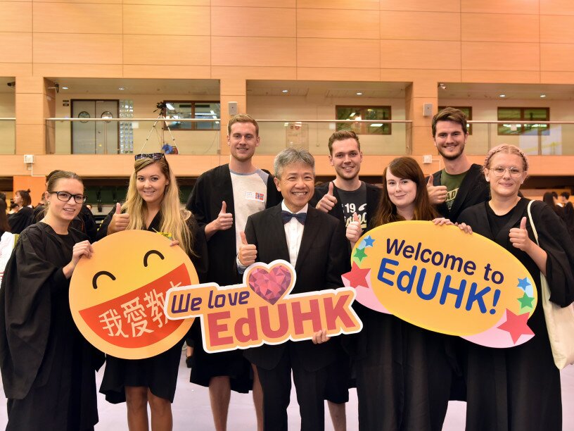 Also joining the EdUHK family are around 1000 non-local postgraduate and exchange students who come from different parts of the world.