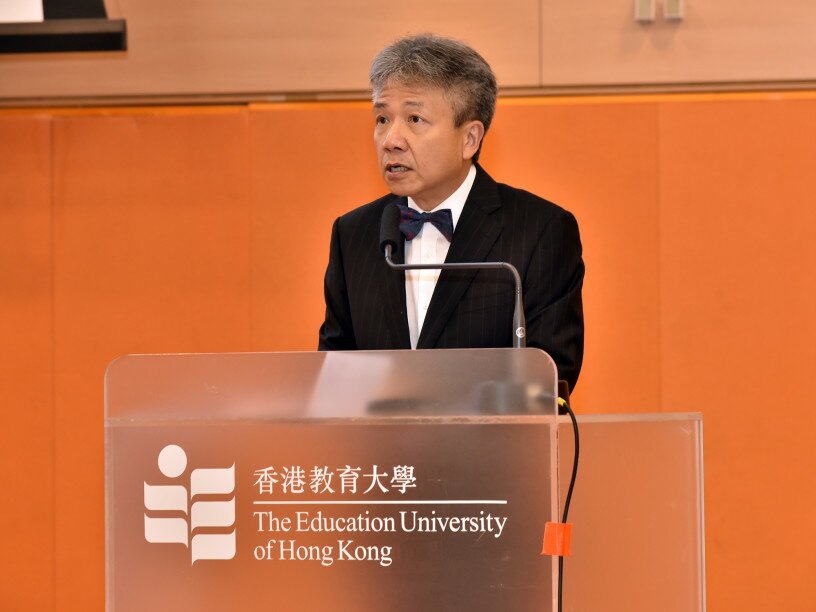 Professor Stephen Cheung hopes students can make the most of studies at EdUHK.