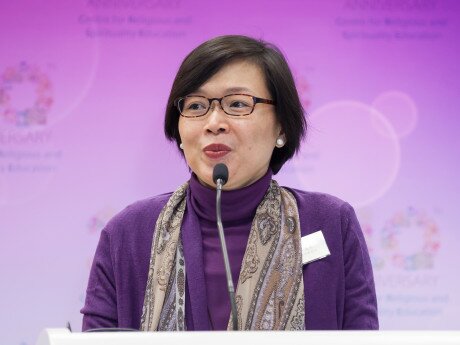 主礼嘉宾民政事务局副局长许晓晖女士指出，宗教间的互相交流对文化发展和社会进步有着重要作用。