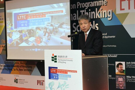 Professor Cheung said that “since the establishment of the Coding Education Unit, EdUHK has spared no efforts in enhancing students from different disciplines with coding and computational thinking skills by offering them various kinds of courses and workshops on developing mobile apps.”
