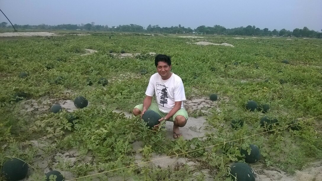 Since Parbat was born in a farming family, he wants to transform farmland into a learning centre to promote the sustainable development of agricultural.