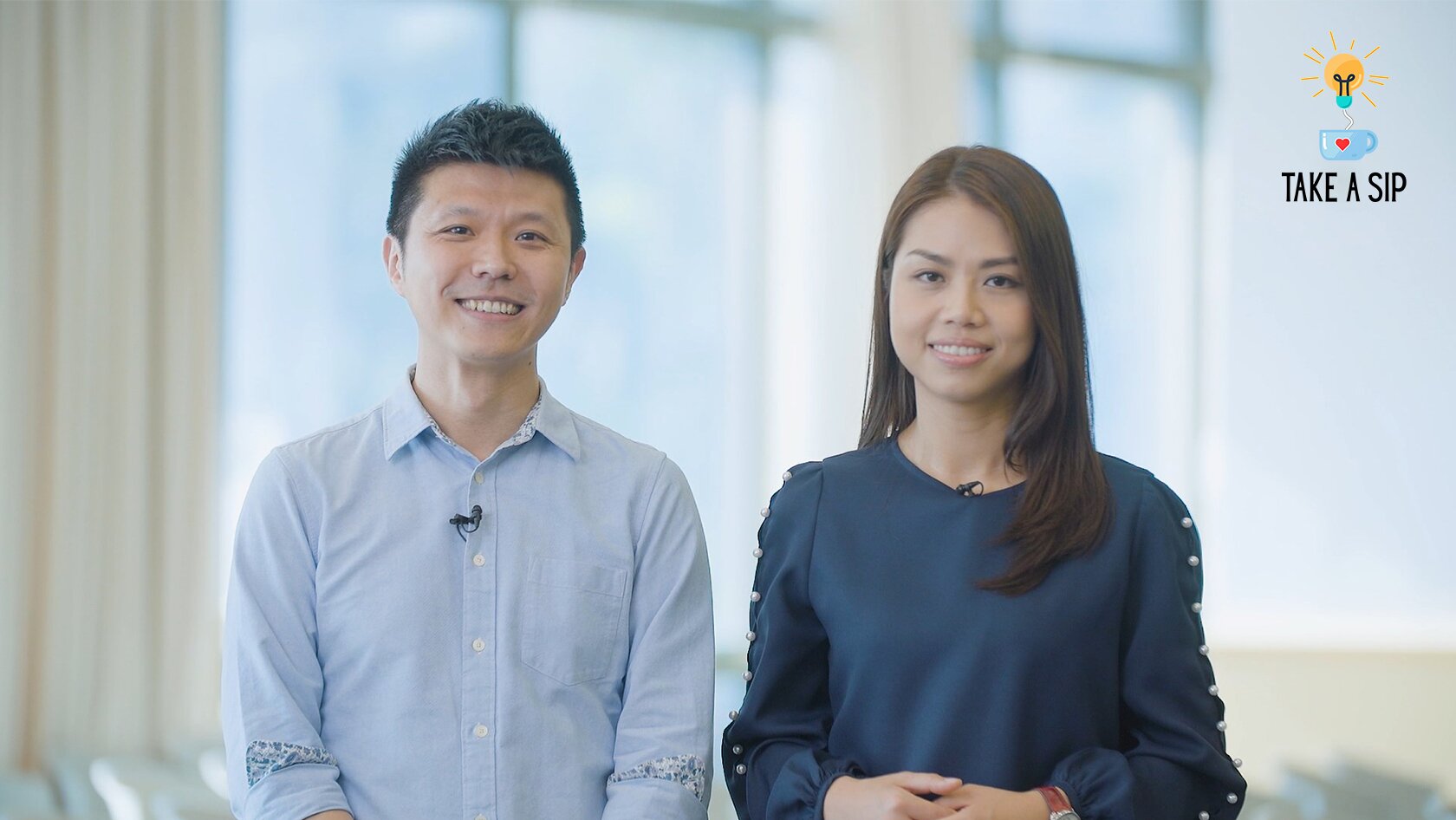 Dr Ian Lam Chun-bun, Co-Director of CCFS, and Dr Eva Lau Yi-hung, Associate Head and Associate Professor in ECE, feature in Take a SIP.