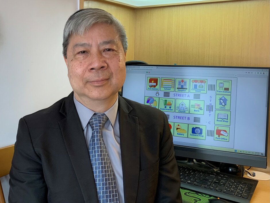 教大教學科技中心總監及數學與資訊科技學系教授江紹祥教授。