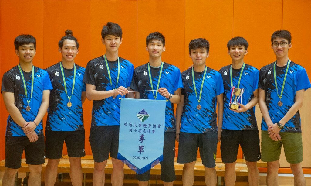 Men’s Badminton Team (Photo taken by Mr Edwin Leung)