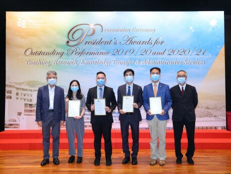 Awardees of Outstanding Performance in Research 2019/20.