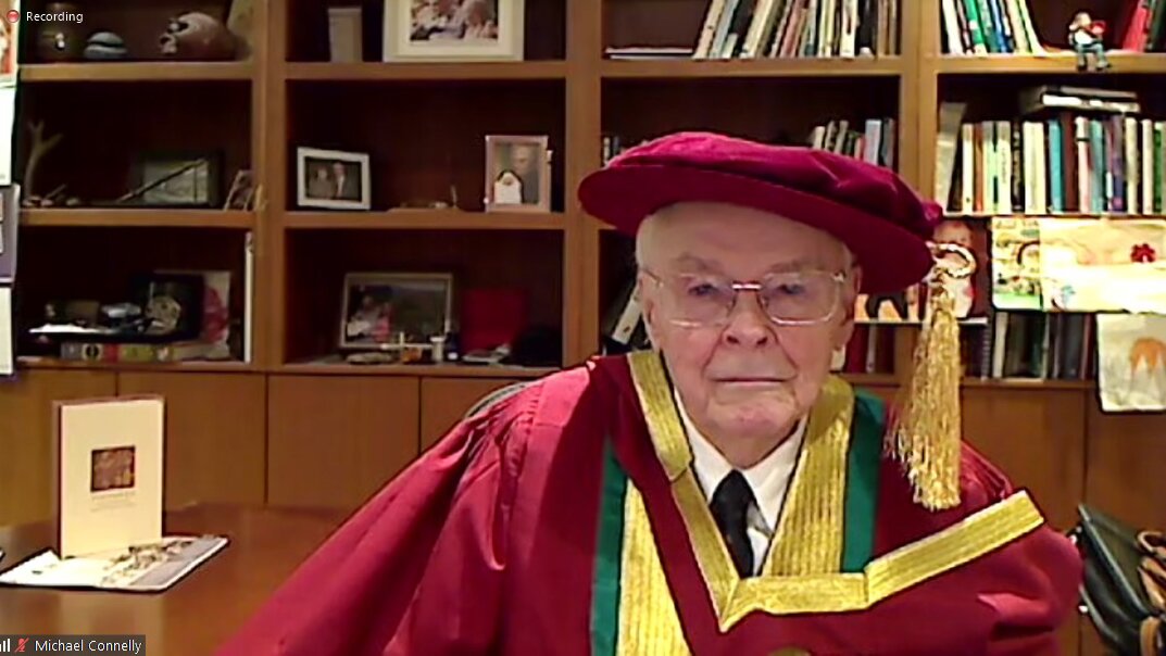 Professor Michael Connelly – Doctor of Education, honoris causa 