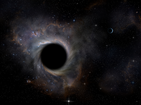 香港教育大學（教大）透過計算黑洞伴星的公轉速度，間接證實黑洞外圍存在大量暗物質