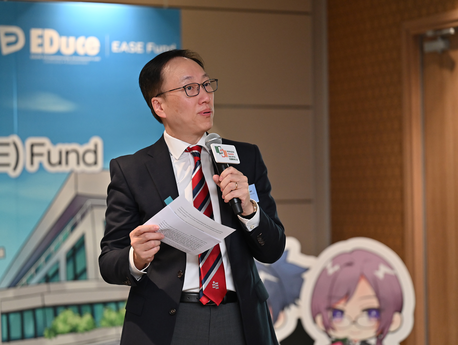 EdUHK Vice President (Research and Development) Professor Chetwyn Chan Che-hin highlights that the University continues to collaborate with different stakeholders, and foster an ecosystem of entrepreneurship on the campus
