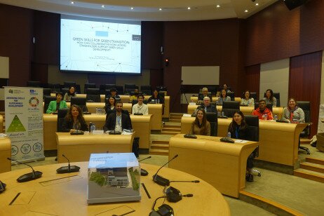 A symposium on how to transition to a green lifestyle was held by the UNEVOC Centre (Hong Kong) at the Education University of Hong Kong (EdUHK)