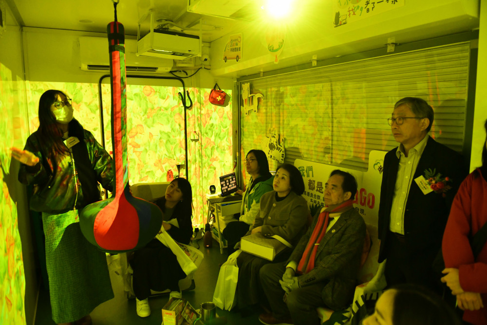 活動亦安排與會者登上ZebraGo共融體驗車，讓與會者在一個創新的沉浸式共融教育體驗中，感受包容教育的實際運作