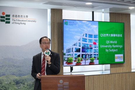 Vice President (Research and Development) Professor Chetwyn Chan Che-hin highlights the most-recently released QS World University Rankings by Subject 2025 results and the winning projects at the 50th International Exhibition of Inventions Geneva