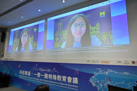 美國密西根大學安娜堡分校社會工作學系教授Connie Sung教授發表主題演講