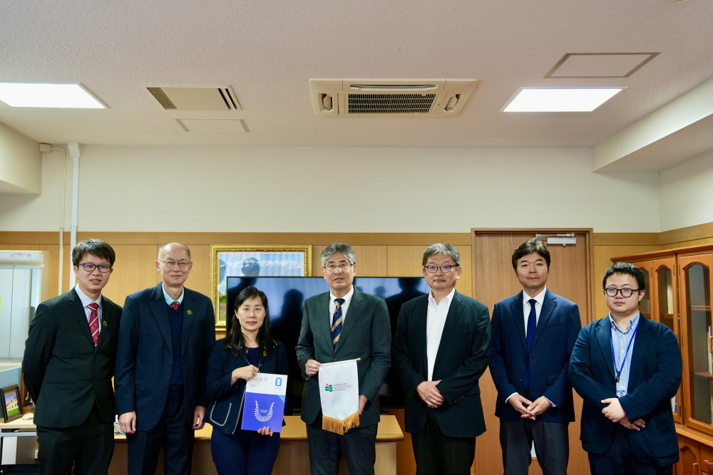 教大代表團與岡山大學教育學研究科・教育學部代表探討合作機會