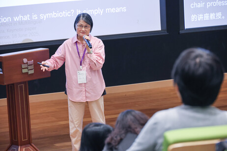 香港教育大学练美儿教授发表主题演讲
