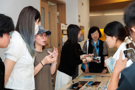 The exhibition of students’ projects