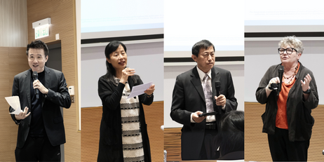 Opening and Welcome Remarks delivered by (From left to right) Professor Lim Cher Ping, Professor May Cheng May-hung, Professor Jia Jiyou, Professor Elieen Kennedy