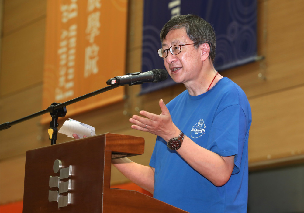 教大校長李子建教授歡迎新生
