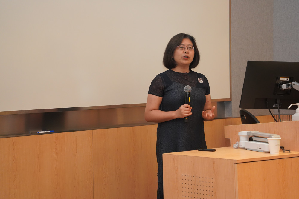 北京师范大学陶沙教授发表主题演讲