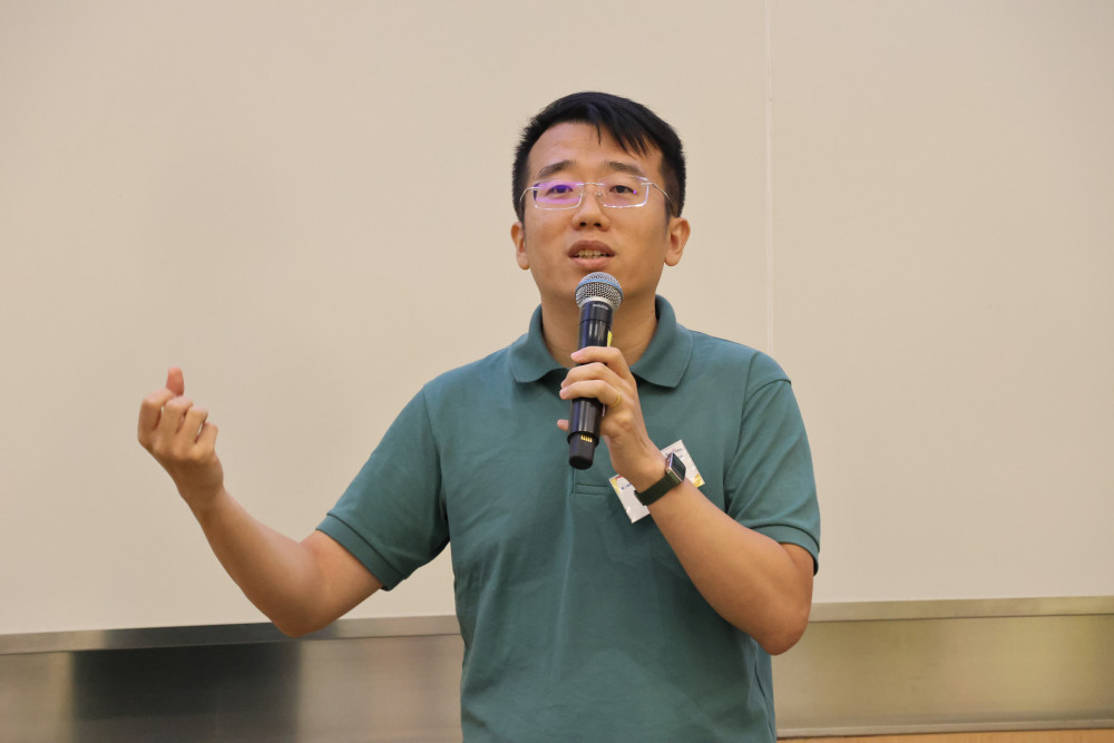 上海师范大学张明明教授发表主题演讲