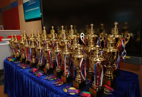 Trophies and Medals for the AIREA International Competition