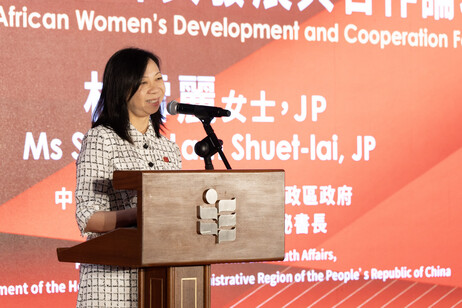 Ms Shirley Lam Shuet-lai, Permanent Secretary for Home and Youth Affairs, said women are a vital force in driving social progress and sustainable development
