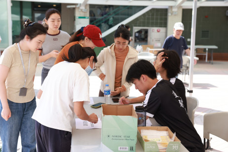 活動期間亦設有補給站及義工支援