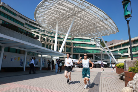 參加者沿途互相打氣