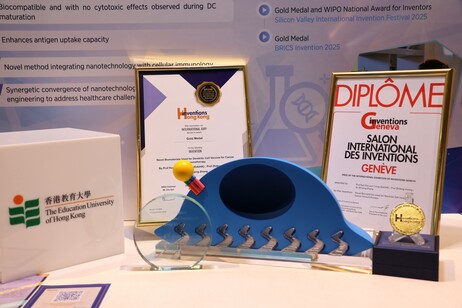 「用于癌症免疫治疗的树突状细胞疫苗的新型生物材料」荣获日内瓦发明大奖及金奖