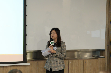 第十四届港区全国人民代表大会代表、香港再出发大联盟总主任黄冰芬女士