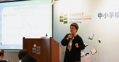 教大数学与资讯科技学系副教授、教学科技中心副总监傅弘博士分享AI与大数据在教育中的创新应用